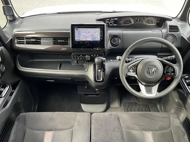 ホンダ Ｎ ＢＯＸ カスタム G L ホンダセンシング 福岡県 2019(令1)年 4.8万km プラチナホワイトパール ワンオーナー/純正ディーラーナビ/（Gathers:VXM-194VFi）/Bluetooth対応/フルセグTV/FM/AM/CD/DVD/クルーズコントロール/バックカメラ/ドライブレコーダー（前方）/片側パワースライドドア/ビルトインETC/アイドリングストップ/ドアバイザー/純正フロアマット/純正アルミホイール/プッシュスタート/保証書/取扱説明書/スペアキー/スマートキー