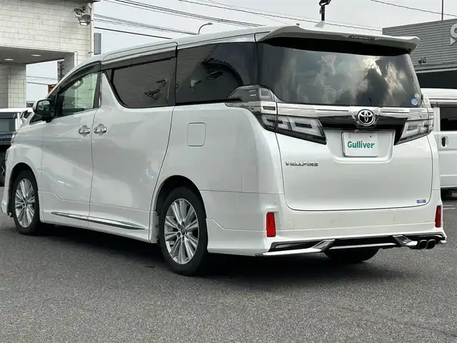 トヨタ ヴェルファイア Z Aエディション 広島県 2019(平31)年 8.6万km ホワイトパールクリスタルシャイン サンルーフ/モデリスタエアロ/アルパインナビ/　「Bluetooth/ワンセグ/CD/DVD」/デジタルインナーミラー/アルパイン後席モニター/バックカメラ/レーダークルーズコントロール/トヨタセーフティーセンス/衝突軽減ブレーキシステム/電動パーキングブレーキ/両側パワースライドドア/オートマチックハイビーム/LEDヘッドライト/ＥＴＣ/ドアバイザ-/スマートキー/プッシュスタート/保証書/取扱説明書