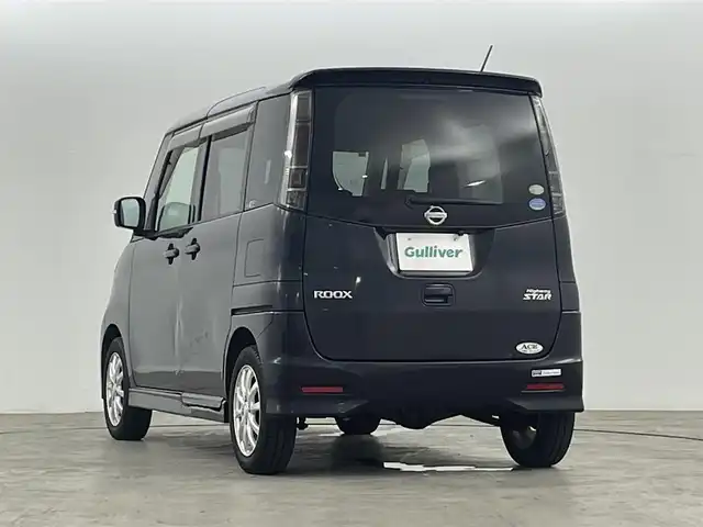 日産 ルークス ハイウェイスター 福島県 2010(平22)年 10.2万km ダークレディッシュブラウンパール/ガングレーM 4WD/社外メモリナビ/・型番:CN-MW200D/・AM/FM/CD/DVD/USB/フルセグTV/・バックカメラ/・ETC/パワースライドドア/プッシュスタート/・スマートキー/シートヒーター/社外AW/ヒーテッドドアミラー/チルト式ステアリング/ドアバイザー/純正フロアマット