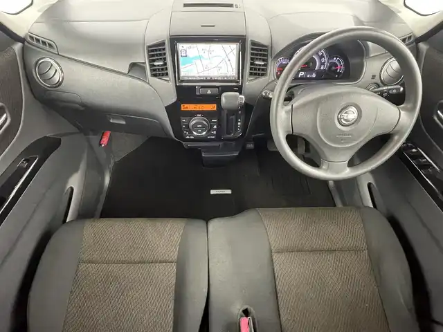 日産 ルークス ハイウェイスター 福島県 2010(平22)年 10.2万km ダークレディッシュブラウンパール/ガングレーM 4WD/社外メモリナビ/・型番:CN-MW200D/・AM/FM/CD/DVD/USB/フルセグTV/・バックカメラ/・ETC/パワースライドドア/プッシュスタート/・スマートキー/シートヒーター/社外AW/ヒーテッドドアミラー/チルト式ステアリング/ドアバイザー/純正フロアマット