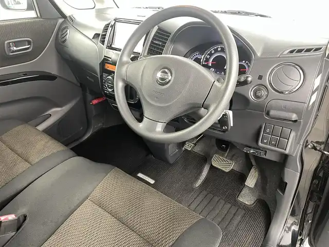 日産 ルークス ハイウェイスター 福島県 2010(平22)年 10.2万km ダークレディッシュブラウンパール/ガングレーM 4WD/社外メモリナビ/・型番:CN-MW200D/・AM/FM/CD/DVD/USB/フルセグTV/・バックカメラ/・ETC/パワースライドドア/プッシュスタート/・スマートキー/シートヒーター/社外AW/ヒーテッドドアミラー/チルト式ステアリング/ドアバイザー/純正フロアマット