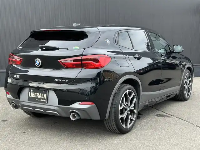 ＢＭＷ Ｘ２ xDrive 18d MスポーツX 道東・釧路十勝 2019(令1)年 2.2万km サファイアブラックP コンフォートパッケージ/　・オートマチックテールゲートオペレーション/　・フロントシートヒーティング/アドバンスドアクティブセーフティパッケージ/　・ヘッドアップディスプレイ/　・アクティブクルーズコントロール/茶革/メモリ付きパワーシート/純正HDDナビ/CD/DVD/BT/USB/社外ドライブレコーダー(前後)/ダウンヒルアシストコントロール/ミラーETC/インテリジェントセーフティ/純正19インチAW/LEDヘッドライト/オートライト/フロント/リアフォグライト/革巻ステアリング/リモコン/プッシュスタート/スマートキー/スペア1本