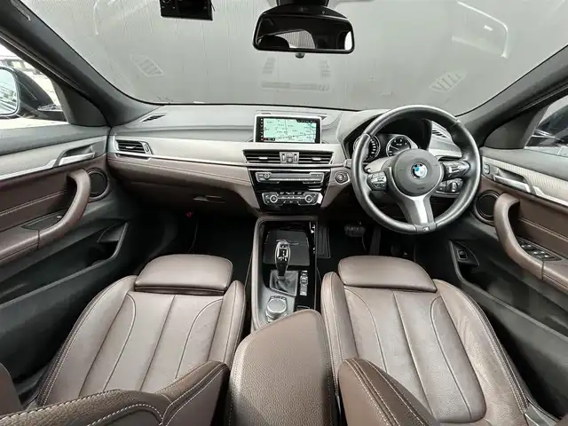ＢＭＷ Ｘ２ xDrive 18d MスポーツX 道東・釧路十勝 2019(令1)年 2.2万km サファイアブラックP コンフォートパッケージ/　・オートマチックテールゲートオペレーション/　・フロントシートヒーティング/アドバンスドアクティブセーフティパッケージ/　・ヘッドアップディスプレイ/　・アクティブクルーズコントロール/茶革/メモリ付きパワーシート/純正HDDナビ/CD/DVD/BT/USB/社外ドライブレコーダー(前後)/ダウンヒルアシストコントロール/ミラーETC/インテリジェントセーフティ/純正19インチAW/LEDヘッドライト/オートライト/フロント/リアフォグライト/革巻ステアリング/リモコン/プッシュスタート/スマートキー/スペア1本