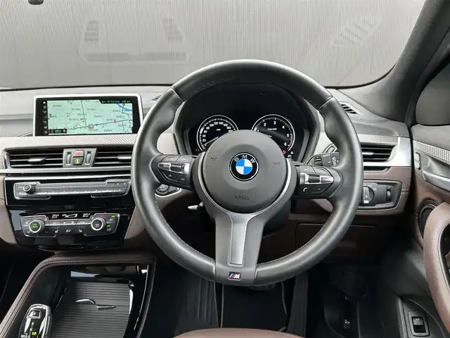 ＢＭＷ Ｘ２ xDrive 18d MスポーツX 道東・釧路十勝 2019(令1)年 2.2万km サファイアブラックP コンフォートパッケージ/　・オートマチックテールゲートオペレーション/　・フロントシートヒーティング/アドバンスドアクティブセーフティパッケージ/　・ヘッドアップディスプレイ/　・アクティブクルーズコントロール/茶革/メモリ付きパワーシート/純正HDDナビ/CD/DVD/BT/USB/社外ドライブレコーダー(前後)/ダウンヒルアシストコントロール/ミラーETC/インテリジェントセーフティ/純正19インチAW/LEDヘッドライト/オートライト/フロント/リアフォグライト/革巻ステアリング/リモコン/プッシュスタート/スマートキー/スペア1本