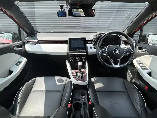 ルノー ルノー ルーテシア インテンス テックパック 茨城県 2021(令3)年 4.3万km 赤 アクティブセーフティブレーキ/ACC/ＬＫＡ/ＢＳＭ/360度カメラ/バックカメラ/パーキングセンサー/BOSEサウンド/黒革/シートヒーター/ステアリングヒーター/ディスプレイオーディオ/CarPlay/BT/USB/LEDヘッドライト/オートライト/ワイヤレス充電/ETC/前後ドラレコ/禁煙車