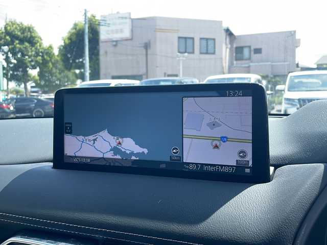 マツダ ＣＸ－８ XD グランドジャーニー 千葉県 2023(令5)年 1.8万km ジェットブラックマイカ ナビ 全方位カメラ フリップダウンモニター 電動シート 温シート ステアヒーター パドルシフト ワイヤレス充電 オートエグゼリアスポイラー オートエグゼマフラー レッドキャリパー 19インチAW