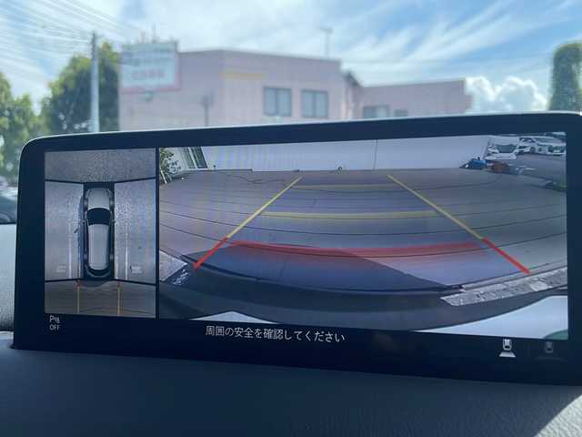 マツダ ＣＸ－８ XD グランドジャーニー 千葉県 2023(令5)年 1.8万km ジェットブラックマイカ ナビ 全方位カメラ フリップダウンモニター 電動シート 温シート ステアヒーター パドルシフト ワイヤレス充電 オートエグゼリアスポイラー オートエグゼマフラー レッドキャリパー 19インチAW
