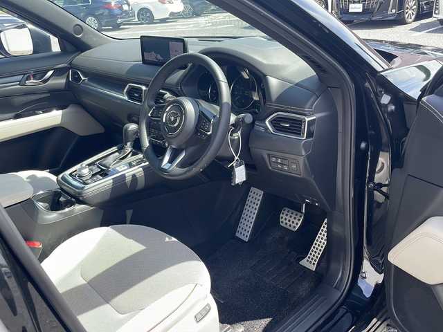 マツダ ＣＸ－８ XD グランドジャーニー 千葉県 2023(令5)年 1.8万km ジェットブラックマイカ ナビ 全方位カメラ フリップダウンモニター 電動シート 温シート ステアヒーター パドルシフト ワイヤレス充電 オートエグゼリアスポイラー オートエグゼマフラー レッドキャリパー 19インチAW