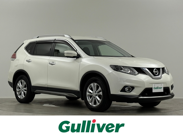 日産 エクストレイル 20X エマージェンシーブレーキ 埼玉県 2014(平26)年 5.6万km ブリリアントホワイトパール 純正ナビ　フルセグＴＶ　アラウンドビューモニター　カプロンシート　クルーズコントロール　ＬＥＤヘッドライト　シートヒーター　パワーバックドア　ドライブレコーダー　ダウンヒルアシスト　ＥＴＣ　禁煙