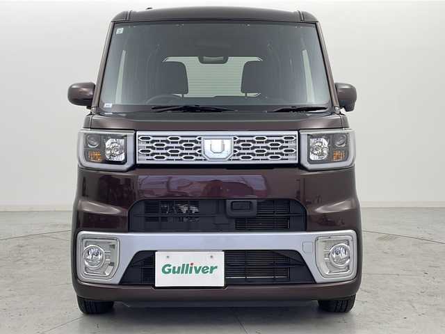 ダイハツ ウェイク X SA 宮城県 2015(平27)年 2.5万km プラムブラウンクリスタルマイカ ターボ車/ストラーダＨＤＤナビ/ＣＤ／ＤＶＤ／ＨＤＤ／フルセグ／バックカメラ/左パワースライドドア/ＬＥＤヘッドライト/スマートアシスト/スマートキー/プッシュスタート/純正１４インチアルミホイール