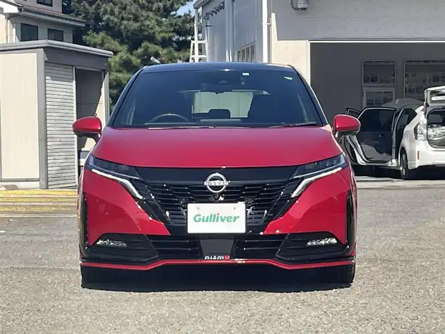 日産 オーラ ニスモ 宮城県 2022(令4)年 3万km ガーネットレッド/スーパーブラック 2トーン /ワンオーナー//寒冷地仕様//純正メーカーナビ//FM/AM/BT/USB/HDMI/フルセグテレビ//プロパイロット//デジタルインナーミラー//エマージェンシーブレーキ//アラウンドビューモニター//ブラインドスポットモニター//レーンキープサポートシステム//ワイヤレス充電//前席シートヒーター/ステアリングヒーター//ビルトインETC2.0//純正ドライブレコーダー//スマートキーx2