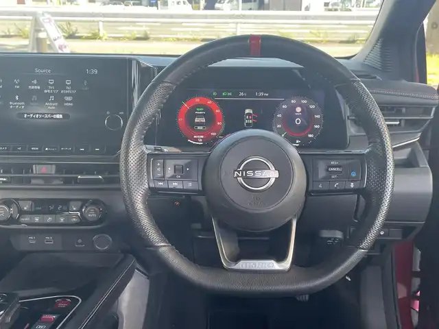 日産 オーラ ニスモ 宮城県 2022(令4)年 3万km ガーネットレッド/スーパーブラック 2トーン /ワンオーナー//寒冷地仕様//純正メーカーナビ//FM/AM/BT/USB/HDMI/フルセグテレビ//プロパイロット//デジタルインナーミラー//エマージェンシーブレーキ//アラウンドビューモニター//ブラインドスポットモニター//レーンキープサポートシステム//ワイヤレス充電//前席シートヒーター/ステアリングヒーター//ビルトインETC2.0//純正ドライブレコーダー//スマートキーx2