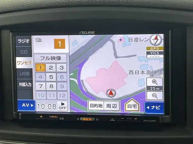 日産 エルグランド 250ハイウェイスターS 熊本県 2018(平30)年 3万km ブリリアントホワイトパール 社外ナビAVN133MRC（ＣＤ・ワンセグ・AM・FM）/バックカメラ　/社外前方ドライブレコーダー　/ビルトインＥＴＣ　/両側パワースライドドア　/クルーズコントロール　/横滑り防止　/助手席・2列目オットマン　/社外フロアマット　/純正１８インチＡＷ/ハーフレザーシート/オートライト/LEDヘッドライト/フォグランプ/スマートキー/プッシュスタート