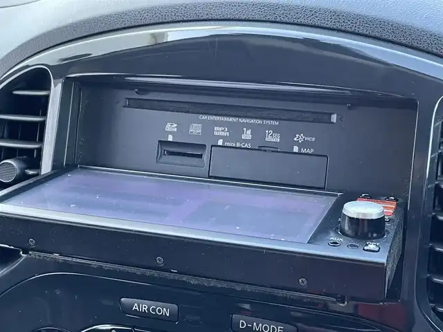 日産 ジューク 15RX タイプV 佐賀県 2013(平25)年 8.4万km サファイアブラック ワンオーナー/純正SDナビゲーション/・フルセグTV/CD/SD/Bluetooth/バックカメラ/ISOFIX対応/革巻きステアリング/純正キセノンヘッドライト/純正フォグランプ/純正フロアマット/純正ドアバイザ―/取扱説明書