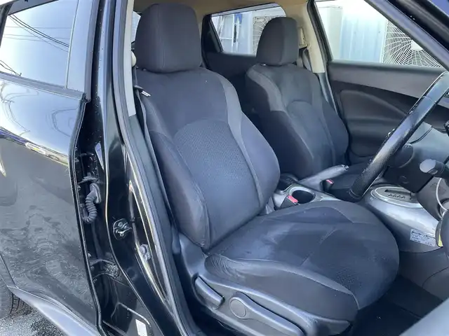日産 ジューク 15RX タイプV 佐賀県 2013(平25)年 8.4万km サファイアブラック ワンオーナー/純正SDナビゲーション/・フルセグTV/CD/SD/Bluetooth/バックカメラ/ISOFIX対応/革巻きステアリング/純正キセノンヘッドライト/純正フォグランプ/純正フロアマット/純正ドアバイザ―/取扱説明書