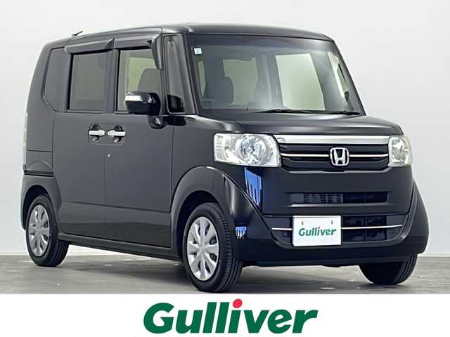 ホンダ Ｎ ＢＯＸ G SSパッケージ 大阪府 2017(平29)年 3.6万km クリスタルブラックパール 社外SDナビ(carrozzeria/AVIC-R206)/【フルセグTV/Bluetooth/CD/DVD/FM/AM】/両側パワースライドドア/バックカメラ/衝突軽減/D/N席シートヒーター/後席サンシェード/後席チップアップシート/ハロゲンヘッドライト/オートライト/ビルトインETC/スマートキー/横滑り防止機能/純正フロアマット/保証書/取扱説明書/点検記録簿