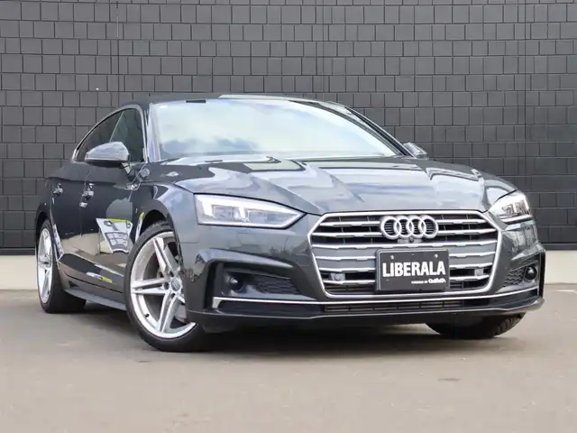 アウディ Ａ５ SB 2．0 TFSI スポーツ 宮城県 2017(平29)年 2.7万km グレー 純正ナビ【ＢＴ／ＣＤ／ＤＶＤ／フルセグＴＶ／ＡＵＸ】/バーチャルコックピット　/バックカメラ　/パーキングアシスト　/アダプティブクルーズコントロール　/Audiプレセンス/Audiサイドアシスト/Audiアクティブレーンアシスト/パーキングエイド/エフィシェンシアシスト/ハーフレザーシート/パワーバックドア/前後ドライブレコーダー　/前席シートヒーター　/前席パワーシート/オートマチックハイビーム/パドルシフト　/純正18インチAW/LEDヘッドライト/アドバンスドキー/禁煙車