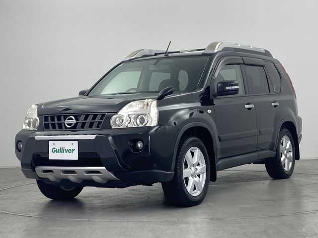 日産 エクストレイル 20X 群馬県 2007(平19)年 12.1万km ダイヤモンドブラック ４ＷＤ　オーディオ　ＣＤ／ＡＵＸ／ＡＭ／ＦＭ　スマートキー　キセノンヘッドライト　フォグランプ　オートライト　オートエアコン　ＥＴＣ　純正フロアマット　純正アルミホイール　横滑り防止装置　禁煙