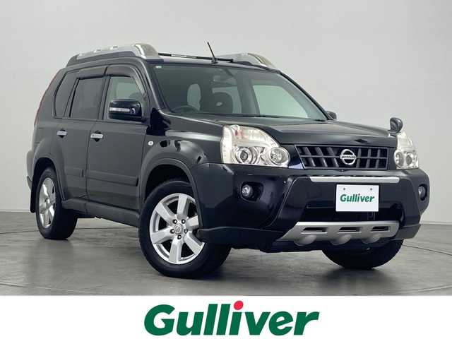 日産 エクストレイル 20X 群馬県 2007(平19)年 12.1万km ダイヤモンドブラック ４ＷＤ　オーディオ　ＣＤ／ＡＵＸ／ＡＭ／ＦＭ　スマートキー　キセノンヘッドライト　フォグランプ　オートライト　オートエアコン　ＥＴＣ　純正フロアマット　純正アルミホイール　横滑り防止装置　禁煙