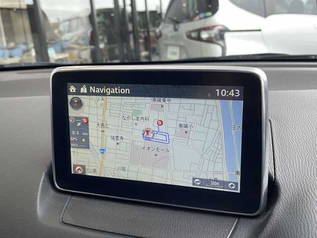 マツダ デミオ XD ツーリング 愛知県 2015(平27)年 8.3万km スノーフレイクホワイトパールマイカ 衝突被害軽減ブレーキ/純正SDナビ　ナビあり/クルーズコントロール/フルセグTV/CD DVD/Bluetooth/バックカメラ/ヘッドアップディスプレイ/純正アルミホイール/LEDヘッドライト/ドライブレコーダー/ETC/ステアリングスイッチ/スマートキー/プッシュスタート