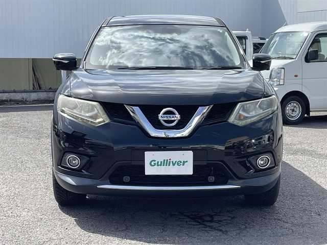 日産 エクストレイル 20X エマージェンシーブレーキ 福島県 2014(平26)年 12.3万km ダイヤモンドブラック 7人乗り/純正ナビ/全周囲カメラ/フルセグテレビ/撥水シート/シートヒーター/クルーズコントロール/プッシュスタート/アイドリングストップ/保証書/取説書