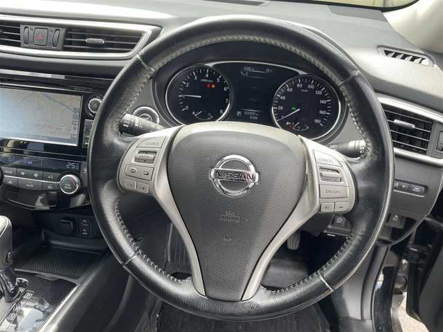 日産 エクストレイル 20X エマージェンシーブレーキ 道央・札幌 2014(平26)年 12.3万km ダイヤモンドブラック (株)IDOMが運営する【じしゃロン札幌店】の自社ローン専用車両になります。こちらは現金またはオートローンご利用価格です。自社ローンご希望の方は別途その旨お申し付けください。/7人乗り/純正ナビ/全周囲カメラ/フルセグテレビ/撥水シート/シートヒーター/クルーズコントロール/プッシュスタート/アイドリングストップ/保証書/取説書