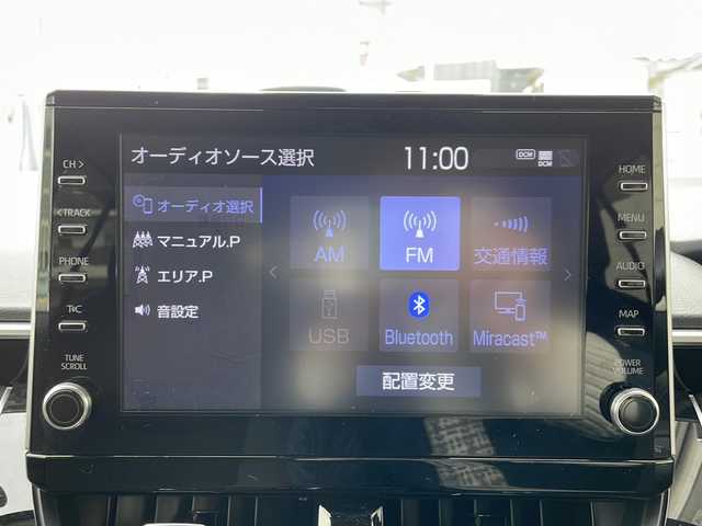 トヨタ カローラツーリング ハイブリッド S 神奈川県 2022(令4)年 1.6万km ライトブルーM 純正ナビ（AM/FM/USB/BT/Miracast)/バックカメラ/前後ドラレコ/ビルトインETC2.0/レーダークルコン/D/N席シートヒーター/ステアリングヒーター/オートハイビーム/ブレーキホールド/ABS/横滑り防止装置/レーンキープアシスト/アイドリングストップ/プッシュスタート/純正AW/純正フロアマット/純正ドアバイザー/保証書/取扱説明書