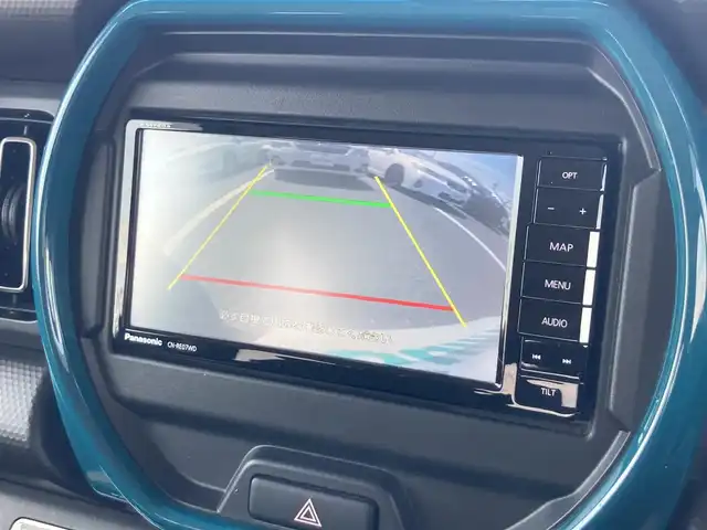 スズキ ハスラー HYBRID X 鳥取県 2021(令3)年 6万km デニムブルー ガンメタリック 2トーン 社外ナビ/フルセグ/DVD/CD/BT/バックカメラ・ETC/デュアルカメラブレーキサポート/レーンアシスト/リアパーキングセンサー/前席シートヒーター/LEDヘットライト/フォグライト/オートハイビーム/純正15インチアルミホイール/プッシュエンジンスタート/アイドリングストップ/スマートキー×２