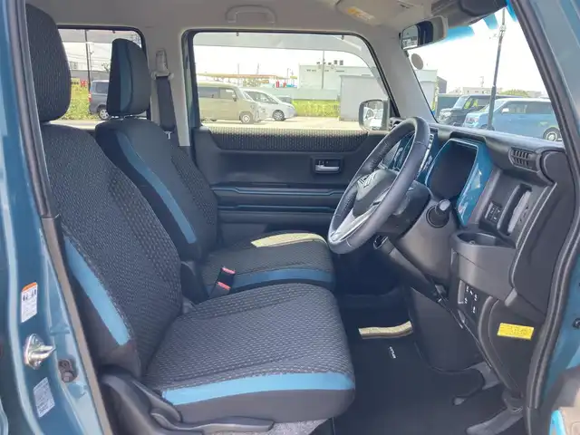 スズキ ハスラー HYBRID X 鳥取県 2021(令3)年 6万km デニムブルー ガンメタリック 2トーン 社外ナビ/フルセグ/DVD/CD/BT/バックカメラ・ETC/デュアルカメラブレーキサポート/レーンアシスト/リアパーキングセンサー/前席シートヒーター/LEDヘットライト/フォグライト/オートハイビーム/純正15インチアルミホイール/プッシュエンジンスタート/アイドリングストップ/スマートキー×２