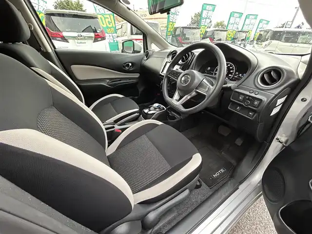 日産 ノート e－パワー X 千葉県 2020(令2)年 4.2万km ブリリアントシルバー 社外メモリナビ　（MDV-W307W）/ワンセグ/エマージェンシーブレーキ/前後コーナーセンサー/全方位カメラ/バックカメラ/レーンキープ/LEDライト/横滑り防止/オートライト