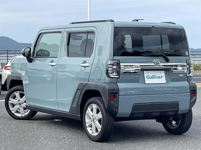 ダイハツ タフト G 島根県 2020(令2)年 2.6万km レイクブルーメタリック 登録時走行距離25723km/純正メモリナビ/Bluetooth接続/フルセグテレビ/USB入力端子/純正フロアマット/ABS/オートライト/横滑り防止装置/サンルーフ/純正アルミホイール/プッシュスタート/スマートキー/ETC/フォグランプ/保証書/取扱説明書