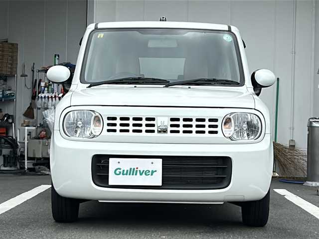 スズキ ラパン G 京都府 2014(平26)年 5.7万km パールホワイト 社外ＳＤナビ　ワンセグテレビ　バックカメラ　ＣＤ　純正オーディオ　社外ＥＴＣ　ＵＳＢ入力端子　プッシュスタート　盗難防止装置　横滑り防止装置　ハロゲン　ベンチシート　ダブルエアバック　禁煙車