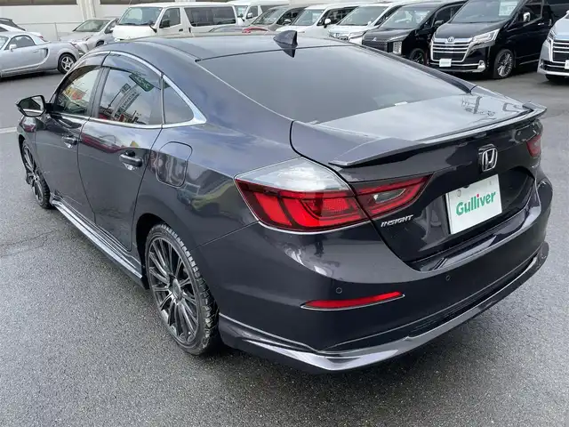 ホンダ インサイト EX・ブラックスタイル 群馬県 2019(平31)年 7.9万km ルーセブラックM 無限エアロ/無限AW/純正ナビ/フルセグTV・BLUETOOTH・CD・DVD・HDMI/追従クルーズコントロール/ホンダセンシング/・衝突軽減ブレーキ/・誤発信抑制機能/・車線逸脱支援システム/・歩行者事故低減ステアリング/純正エンジンスターター/ビルトインETC/オートライト/オートハイビーム/Bカメラ/純正フロアマット/ドアバイザー