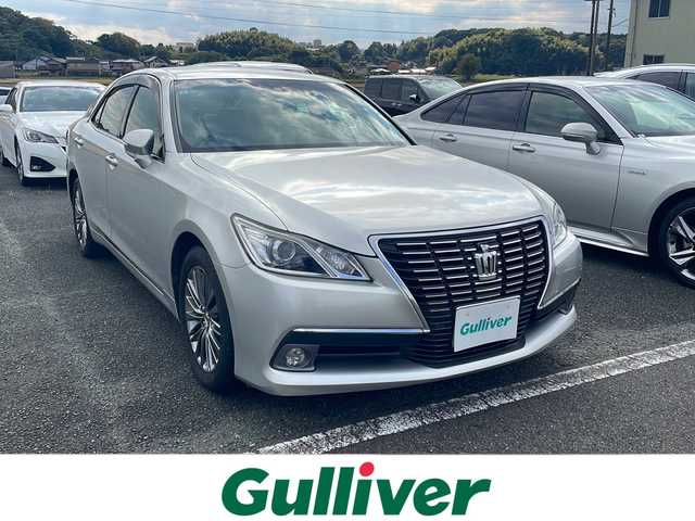 トヨタ クラウン ロイヤル ロイヤルサルーン 福岡県 2013(平25)年 4.6万km プレシャスシルバー 純正ナビ/バックカメラ/Bluetooth/フルセグTV/ステアリングリモコン/クルーズコントロール/コーナーセンサー/ETC/純正16インチアルミホイール/純正フロアマット/純正エンジンスターター