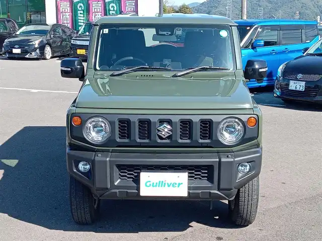 スズキ ジムニー XC 福井県 2019(令1)年 2.5万km ジャングルグリーン ４WD/純正メモリナビ/AM/FM/フルセグ/BT/USB/AUX/iPod/衝突被害軽減システム/クルーズコントロール/レーンキープアシスト/横滑り防止装置/盗難防止装置/前方ドライブレコーダー/ETC/ダブル＋サイドエアバッグ/カーテンエアバッグ/純正フロアマット/純正16インチAW/LEDヘッドライト/Fフォグ/スペアタイヤ/電格ウィンカー/スマートキー