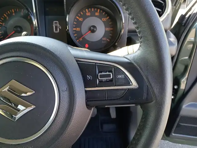 スズキ ジムニー XC 福井県 2019(令1)年 2.5万km ジャングルグリーン ４WD/純正メモリナビ/AM/FM/フルセグ/BT/USB/AUX/iPod/衝突被害軽減システム/クルーズコントロール/レーンキープアシスト/横滑り防止装置/盗難防止装置/前方ドライブレコーダー/ETC/ダブル＋サイドエアバッグ/カーテンエアバッグ/純正フロアマット/純正16インチAW/LEDヘッドライト/Fフォグ/スペアタイヤ/電格ウィンカー/スマートキー