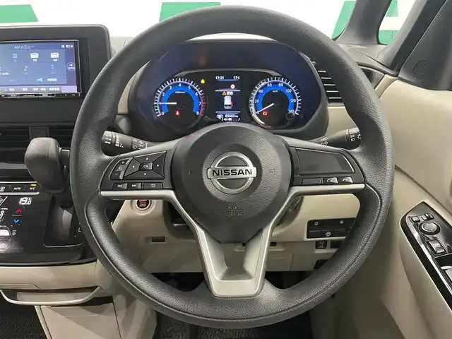 日産 ルークス X 鹿児島県 2021(令3)年 6.6万km ブラック 禁煙車　/ナビ　/全方位カメラ　/片側パワースライドドア　/横滑り防止機能　/ドライブレコーダー　/純正フロアマット　/ＥＴＣ　/前後コーナーセンサー　/オートライト/オートマチックハイビーム　/ヘッドライトレベライザー