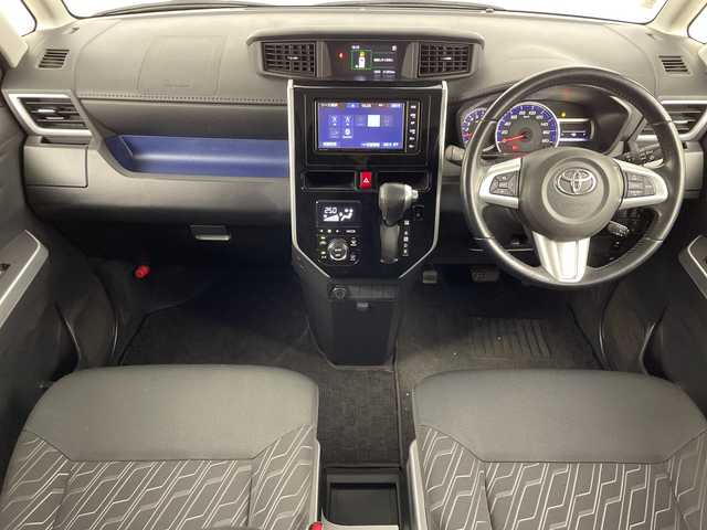 トヨタ ルーミー カスタムG－T 大阪府 2018(平30)年 3.2万km ブラックマイカメタリック スマートアシストII/　・衝突警告機能/　・衝突回避支援ブレーキ機能/　・誤発進抑制機能/　・車線逸脱警報機能/　・先行車発進お知らせ機能/　・オートマチックハイビーム/純正ナビ/　（Bluetooth/CD）/フルセグTV/バックカメラ/両側パワースライドドア/クルーズコントロール/LEDヘッドライト/フォグランプ/オートライト/純正15インチアルミホイール/スマートキー/ETC