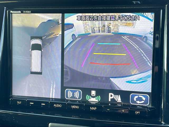 スズキ ソリオ バンディット HV SV 徳島県 2019(令1)年 7.6万km スーパーブラックパール 社外8型SDナビ　CN-RZ843/（ラジオ/フルセグ/DISC/SD/BT/USB/iPod）/全方位カメラ/追従式クルーズコントロール/パドルシフト/両側電動スライドドア/後方コーナーセンサー/LEDヘッドライト/純正ドアバイザー/フォグライト/ビルトインETC /スペアキー/純正15AW