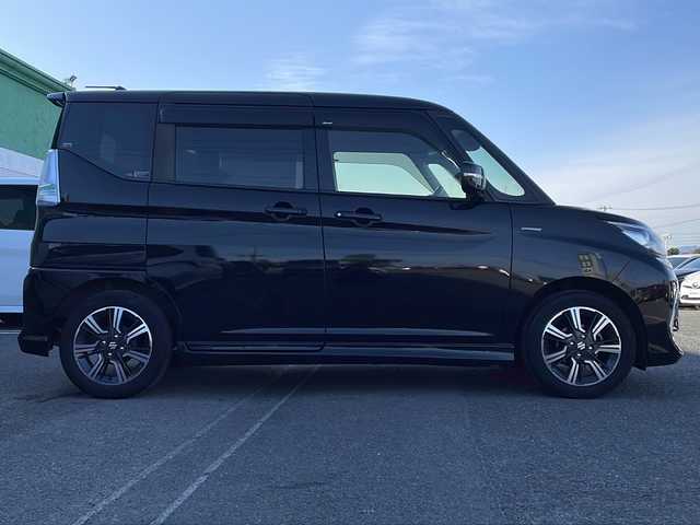 スズキ ソリオ バンディット HV SV 徳島県 2019(令1)年 7.6万km スーパーブラックパール 社外8型SDナビ　CN-RZ843/（ラジオ/フルセグ/DISC/SD/BT/USB/iPod）/全方位カメラ/追従式クルーズコントロール/パドルシフト/両側電動スライドドア/後方コーナーセンサー/LEDヘッドライト/純正ドアバイザー/フォグライト/ビルトインETC /スペアキー/純正15AW