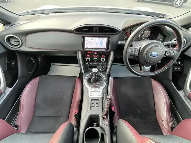 スバル ＢＲＺ STIスポーツ 山形県 2019(平31)年 3.8万km クリスタルホワイトP 6MT/カロッツェリアSDナビ/　　【CD DVD BT フルセグ USB AUX MSV】/バックカメラ/クルーズコントロール/LEDオートライト/ハーフレザー/シートヒーター/純正18インチアルミホイール/ドライブレコーダー/ステアリングスイッチ/電動格納ミラー/フォグランプ/スマートキー/ETC