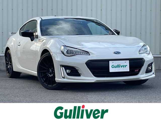 スバル ＢＲＺ STIスポーツ 山形県 2019(平31)年 3.8万km クリスタルホワイトP 6MT/カロッツェリアSDナビ/　　【CD DVD BT フルセグ USB AUX MSV】/バックカメラ/クルーズコントロール/LEDオートライト/ハーフレザー/シートヒーター/純正18インチアルミホイール/ドライブレコーダー/ステアリングスイッチ/電動格納ミラー/フォグランプ/スマートキー/ETC