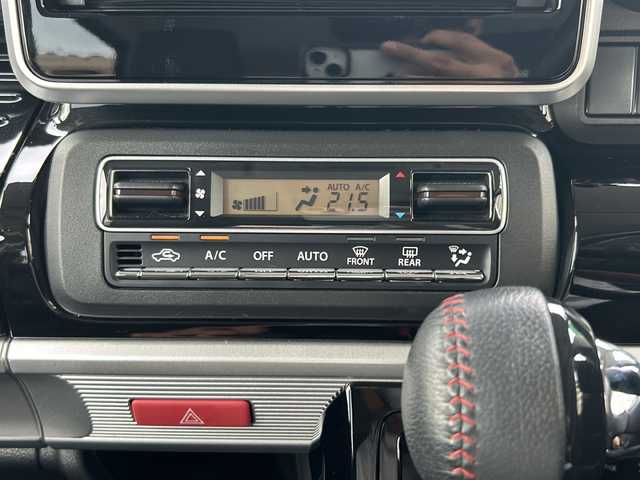 スズキ スペーシア カスタム HYBRID XS 沖縄県 2020(令2)年 2.6万km ブルーイッシュブラックパール3 社外ナビ　/　（ＡＭ／ＦＭ／ＢＴ）　/バックモニター　/両側パワスラ　/デュアルカメラブレーキサポート　/レーダークルーズコントロール/レーンキープ　/ハーフレザー　/シートヒーター　/オートライト　/LEDヘッドライト/サーキュレーター/ＥＴＣ　/純正１５ＡＷ　/フロアマット/スマートキー