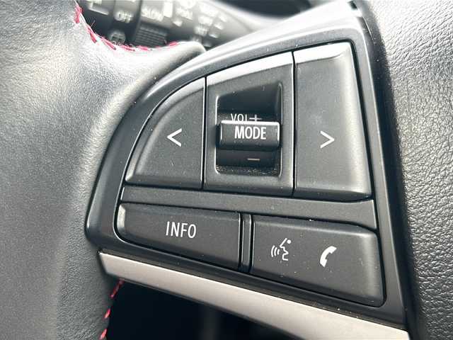 スズキ スペーシア カスタム HYBRID XS 沖縄県 2020(令2)年 2.6万km ブルーイッシュブラックパール3 社外ナビ　/　（ＡＭ／ＦＭ／ＢＴ）　/バックモニター　/両側パワスラ　/デュアルカメラブレーキサポート　/レーダークルーズコントロール/レーンキープ　/ハーフレザー　/シートヒーター　/オートライト　/LEDヘッドライト/サーキュレーター/ＥＴＣ　/純正１５ＡＷ　/フロアマット/スマートキー