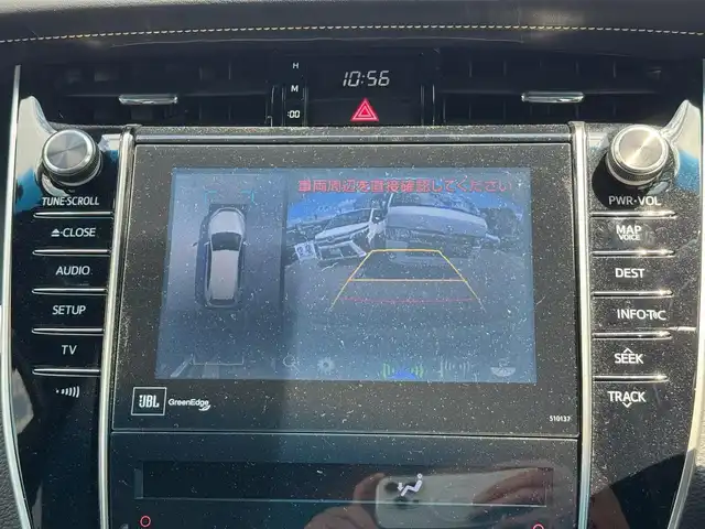 トヨタ ハリアー プレミアム アドバンスドP 滋賀県 2016(平28)年 5.2万km パール ♪ディーラー記録簿8枚あり/ワンオーナー/純正ナビ/　フルセグ Bluetooth CD DVD SDREC/パノラミックビューモニター/プリクラッシュセーフティー/レーダクルーズコントロール/インテリジェンスクリアランスソナー/レーンディパーチャーアラート/オートマチックハイビーム/JBL/モデリスタエアロ /ビルトインETC/純正フロアマット/純正ドアバイザー/純正18インチアルミ/スマートキー×2/プッシュスタート/