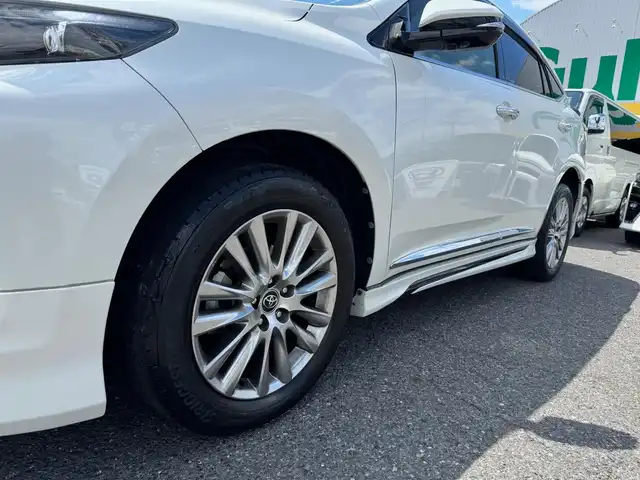 トヨタ ハリアー プレミアム アドバンスドP 滋賀県 2016(平28)年 5.2万km パール ♪ディーラー記録簿8枚あり/ワンオーナー/純正ナビ/　フルセグ Bluetooth CD DVD SDREC/パノラミックビューモニター/プリクラッシュセーフティー/レーダクルーズコントロール/インテリジェンスクリアランスソナー/レーンディパーチャーアラート/オートマチックハイビーム/JBL/モデリスタエアロ /ビルトインETC/純正フロアマット/純正ドアバイザー/純正18インチアルミ/スマートキー×2/プッシュスタート/