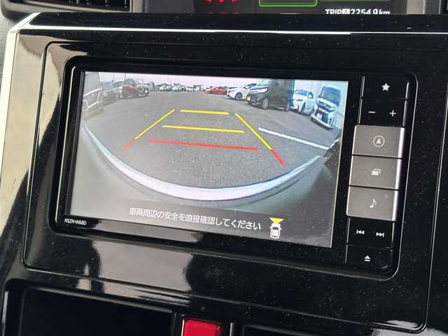 ダイハツ トール カスタムG ターボ SAⅡ 大分県 2018(平30)年 9.4万km レーザーブルークリスタルシャイン ・純正ナビ(CD.DVD.SD.BT.USB)/・バックカメラ/・フルセグテレビ/・両側パワースライドドア/・スマートアシスト/・リアセンサー/・クルーズコントロール/・ETC/・ドライブレコーダー/・ステアリングリモコン