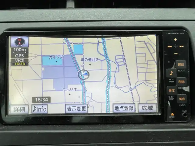 トヨタ プリウス S 群馬県 2011(平23)年 15.2万km ダークブルーマイカ 純正SDナビ（CD、AUX）/ワンセグTV/ビルトインETC/バックカメラ/W、サイドエアバッグ/フォグランプ/スマートキー/プッシュスタート/電動格納ミラー/社外アルミホイール