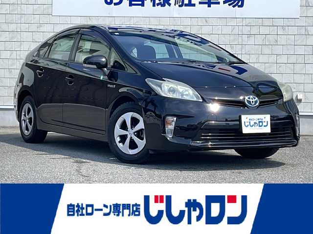 トヨタ プリウス S 山口県 2012(平24)年 6.4万km ブラック 株)IDOMが運営する【じしゃロン宇部店】の自社ローン専用車両になります。こちらは現金またはオートローンご利用時の価格です。自社ローンご希望の方は別途その旨お申付け下さい純正ナビ（NSZT-W62G）　/フルセグＴＶ　/Ｂｌｕｅｔｏｏｔｈ接続　/バックカメラ　/アイドリングストップ　/ＥＴＣ　/純正アルミホイール　/横滑り防止装置　/キセノンヘットライト　/スマートキー