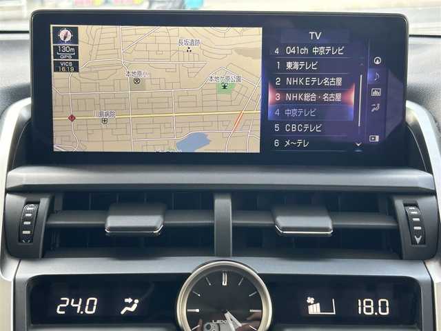 レクサス ＮＸ 300h Iパッケージ 愛知県 2018(平30)年 5.9万km ソニッククォーツ /4WD//純正メモリナビ//純正フルセグTV//CD/DVD/BT/USB/AUX//バック/全周囲カメラ//前後ドラレコ//ビルトインETC2.0//ヘッドアップディスプレイ//追従機能付きクルーズコントロール//ブラインドスポットモニター//電動パーキングブレーキ//ブレーキホールド//レーンアシスト//横滑り防止装置//衝突被害軽減ブレーキ//車両接近通報一時停止スイッチ//電動リアゲート//ステアリングヒーター//ステアスイッチ//パワーシート(D/N)//シートヒーター(D/N)//メモリーシート(D)//純正LEDオートライト//純正オートハイビーム//フロントフォグランプ//純正17インチアルミホイール//純正フロアマット//トノカバー//イモビライザー//衝突安全ボディー//ドアバイザー//ダブル/サイド/カーテンエアバック//スマートキー//取扱説明書//ナビ説明書//保証書//D記録簿(H31/R1/R2/R3/R4)